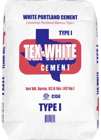 tex white cement type 1 bag