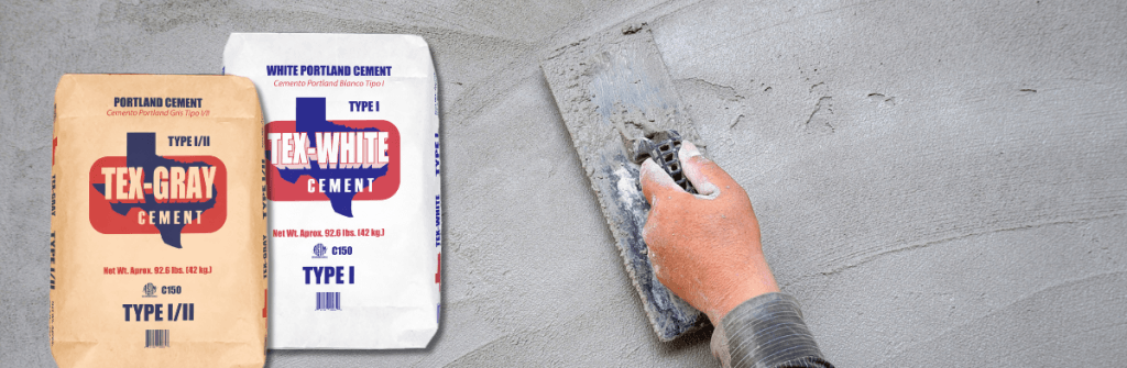 SESCO Cement Gray and White cement selection